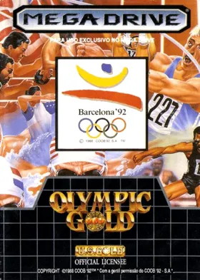 Olympic Gold (Europe) (En,Fr,De,Es,It,Nl,Pt,Sv) box cover front